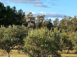 Piedra De Agua Chacra, casa, piscina, bosque, río.，位于米纳斯的酒店