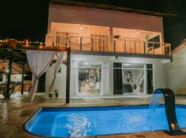 Vila hangloose vista da lagoa，位于Acaraú的酒店