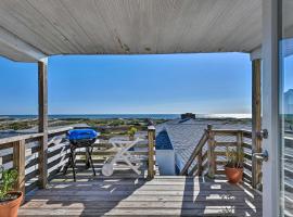 Fernandina Cottage Deck, Direct Beach Access，位于费南迪纳比奇的度假屋