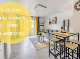 Cocoon - Jardin - Boite à clé - Wi-Fi，位于Baulne的酒店