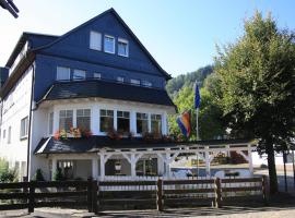 Gasthof-Pension Hunaustuben，位于施马伦贝格博得菲尔德胡瑙滑雪胜地附近的酒店