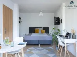 Appartement mit Netflix, Boxspringbett & Terrasse WE 17