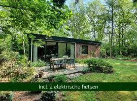 Natuurhuis Boscoso met openhaard en elektr.fietsen