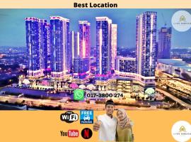 I-City Homestay - Shah alam, Hospital Shah Alam, UITM, Central Mall SOGO, Seksyen 7，位于莎阿南的酒店