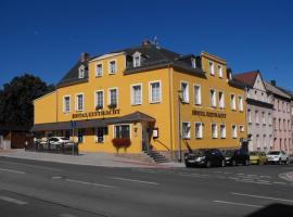 Hotel Eintracht，位于米特韦达太空博物馆附近的酒店