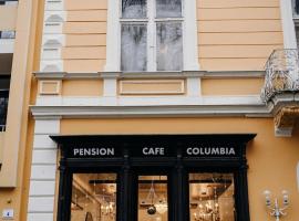 Pension COLUMBIA inkl. Frühstück im Zentraum，位于巴特格莱兴贝格的酒店