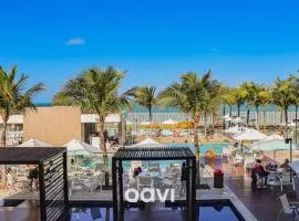 Qavi - Flat Vista Mar em Resort Beira Mar Cotovelo #InMare230