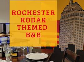 Rochester Kodak Themed 2 Bedroom Apt With Parking，位于罗切斯特的公寓