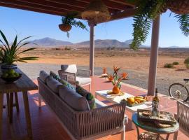 Tranquila casa rural en el centro de Fuerteventura，位于Valles de Ortega的乡间豪华旅馆