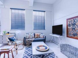 Modern 1 bedroom apartment in Braamfontein Werf，位于约翰内斯堡的酒店