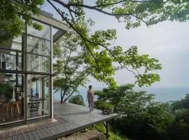 Izu Cliff House. Open Ocean Views. National Park.