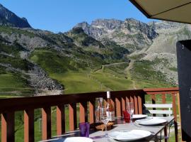 Superbe appartement vue panoramique pied des pistes，位于拉姆吉伊斯帕德缆车附近的酒店