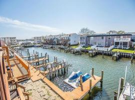 NEW Bijou Bayside Escape- 3beds, Balcony, Deck, Dock，位于大洋城的度假屋