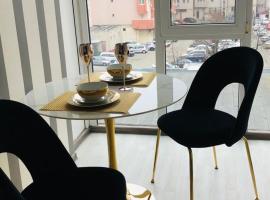 Garsoniera centru pietonal，位于塔古玖的酒店