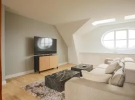 Unique 5 Bedroom Apartment w Exposed Beams in Copenhagen