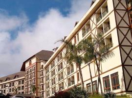 Condominio Vista azul Flat-Hotel，位于佩德拉阿祖尔的公寓式酒店