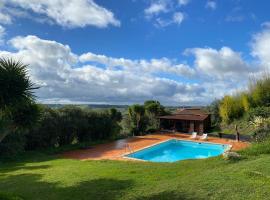 Poolside Wooden House，位于Moçarria的酒店