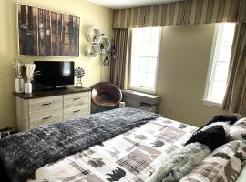 Mountain View Suite Sleeps 4 Ski OnOff Jiminy Peak，位于汉考克的酒店