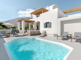 Escape View Villa with private pool by Caldera Houses，位于Éxo Goniá的酒店