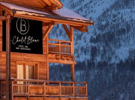 Le Chalet Blanc Hôtel & Spa，位于蒙热内夫尔的酒店