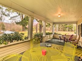 Riverfront Wilcox Home on the East Branch!