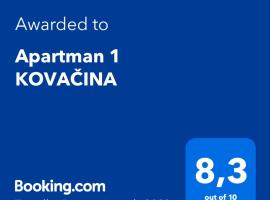 Apartman 1 KOVAČINA，位于尼克希奇的旅馆