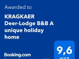 KRAGKAER Deer-Lodge B&B A unique holiday home，位于赛比的别墅