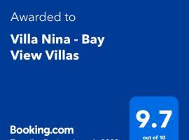 Villa Nina - Bay View Villas，位于科沙利萨的公寓