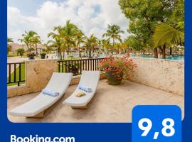 Luxe 1 BR Cap Cana, DR - Steps Away From Pool, King Bed, Caribbean Paradise!，位于蓬塔卡纳华尼约海滩附近的酒店