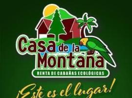 Cabañas Casa de la Montaña，位于El Platanito的乡间豪华旅馆