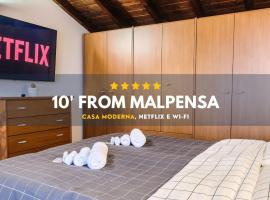 [10' from Malpensa] Casa Moderna, Netflix & WI-FI，位于卡索雷特塞皮翁的公寓