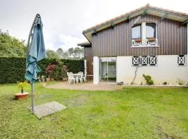 Maison T3 près du lac de Biscarrosse, secteur boisé, terrasse & jardin, pour 4 pers., 2 étoiles - FR-1-521-96