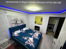 Apartament cu 2 camere/Curte privata/La parter/Lux oferim factura，位于博托沙尼的酒店