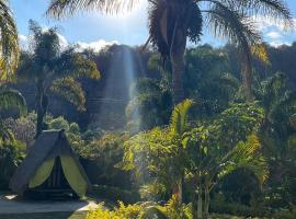 Glamping En Green Hills Mansion Malinalco，位于马利纳尔科的酒店