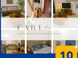 Farerei Appartement spacieux, équipé et confortable，位于帕皮提的度假短租房