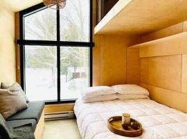 Micro maison le Nordik，位于Saint Zenon的小屋