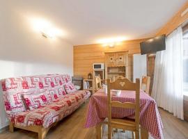 Cosy flat with terrace at the foot of the slopes in Megève - Welkeys，位于梅杰夫的酒店