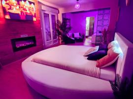 Gite Romantique avec Espace Balnéo et Ciel Etoilé "La Maison du Bonheur Saint Germer de Fly" Nuit Romantique Oise, Picardie, Normandie，位于Saint-Germer-de-Fly的酒店