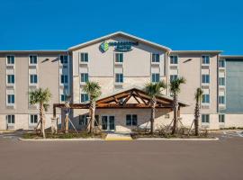 WoodSpring Suites Wesley Chapel-Tampa，位于卫斯理堂佛罗里达医院中心溜冰场附近的酒店