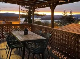 Fire Pit and Bay Views North Bend Home!