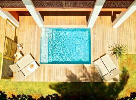 Villa Maorie 5 chambres avec piscine privée，位于勒弗朗索瓦的酒店