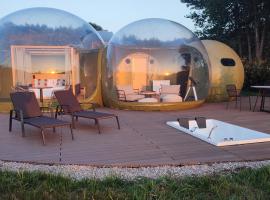 Luzada - Glamping Burbujas Galicia，位于Juances的豪华帐篷