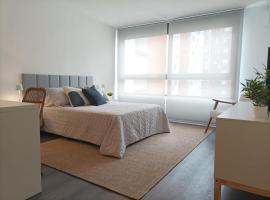 Apartamento a estrenar en Punta Carretas，位于蒙得维的亚的海滩短租房