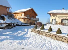 ANCELLE TAILLAS RDC CHALET，位于昂塞勒Pré la Côte Ski Lift附近的酒店