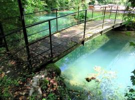 Chambre d'hôte de la Source Bleue，位于Cusance的酒店