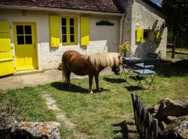 Gîte de la Lioterie，位于Maillet的酒店