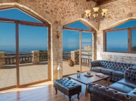 Villa Malaxa Private Luxury with Amazing View，位于Maláxa的度假屋