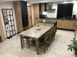Paisible logement tout équipé pour 1 à 6 personnes