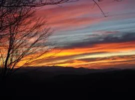 4,700 ft elevation Wolf Laurel Resort-Sunsetdreams