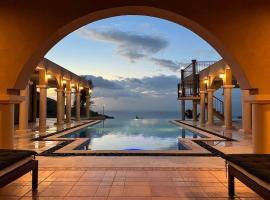 4 Bedroom Luxury 5 Star Sea View Villa Palms SDV190，位于苏梅岛的酒店